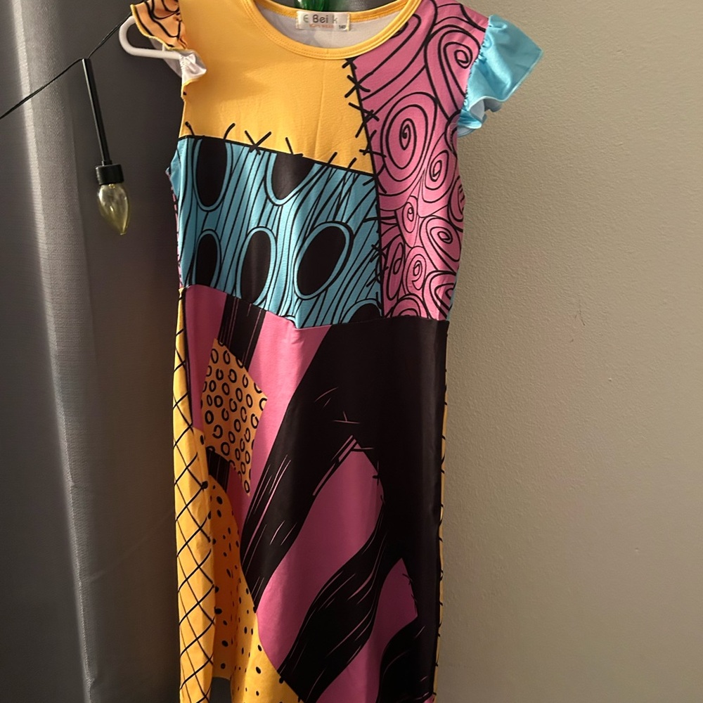 Colorful Patchwork DressSally costume dress